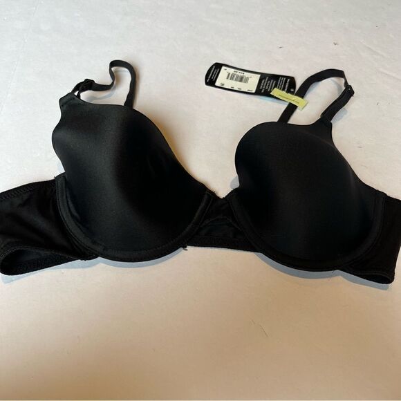 Maidenform T shirt Bra Black Size 38B Underwire, padded - Picture 1 of 6